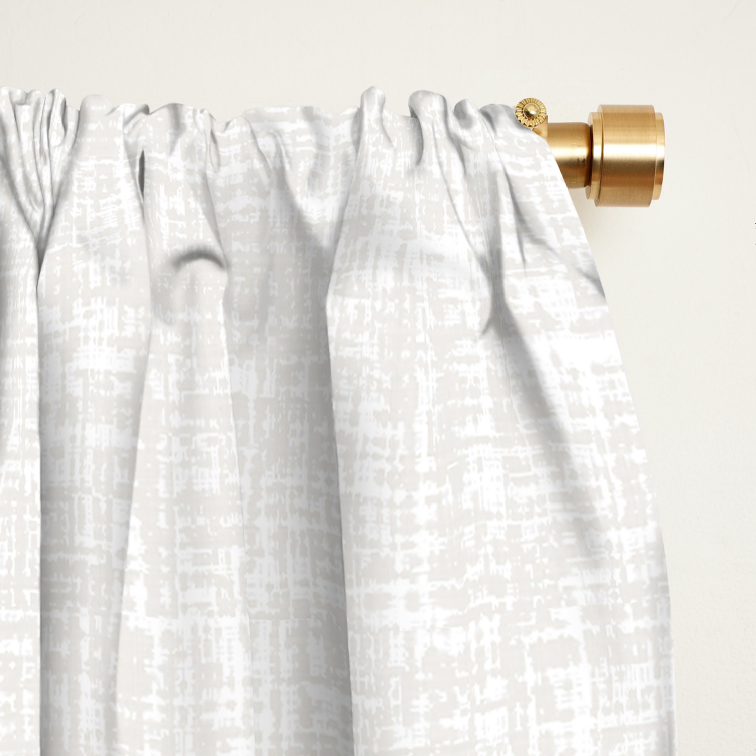French Linen Chambray Tassel Blackout Curtain By Hollizollinger