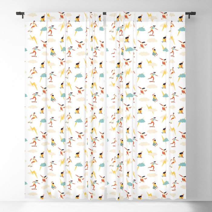 You go, girl pattern! Blackout Curtain