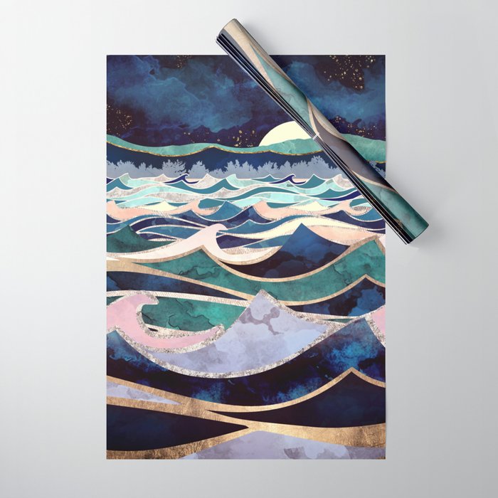 Moonlit Ocean Wrapping Paper