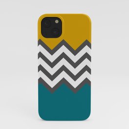 Color Blocked Chevron iPhone Case