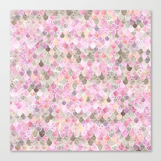 HAPPY MERMAID Canvas Print