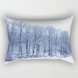 Winter Lake Rectangular Pillow