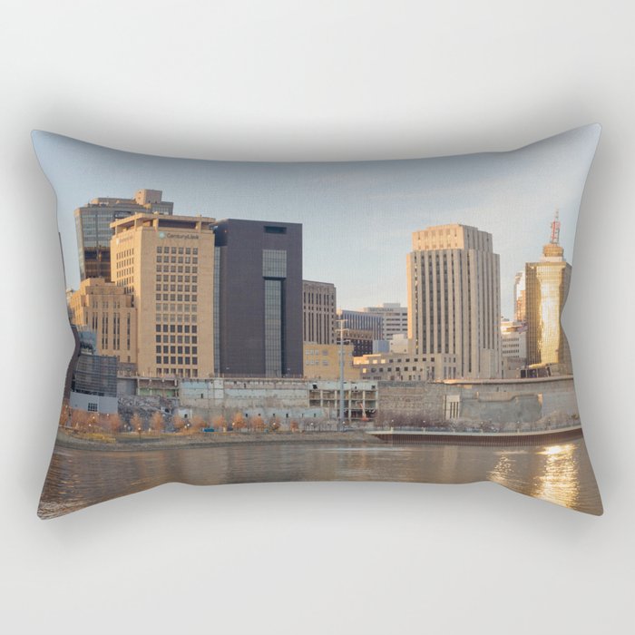 City Views Rectangular Pillow