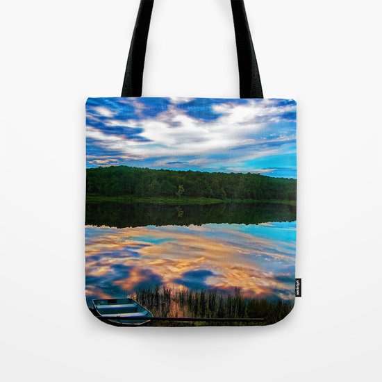 Evening Reflection Tote Bag