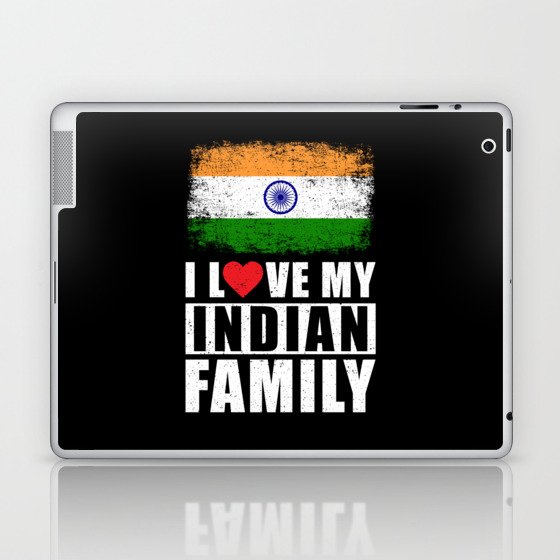Indian Family Laptop & iPad Skin
