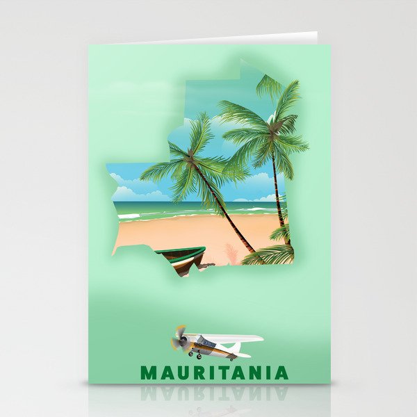 Mauritania Stationery Cards