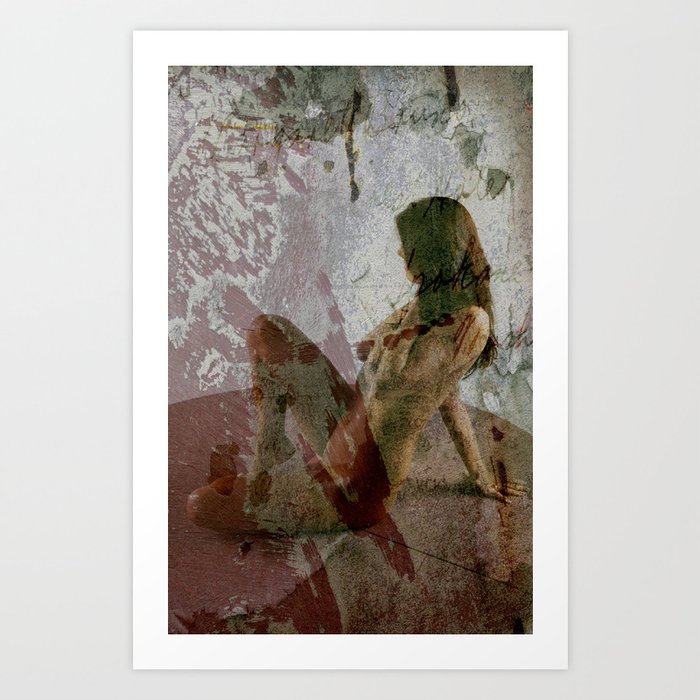 Texture Therapy Art Print