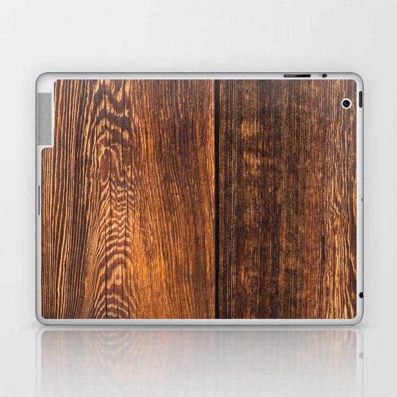 Old wood texture Laptop & iPad Skin