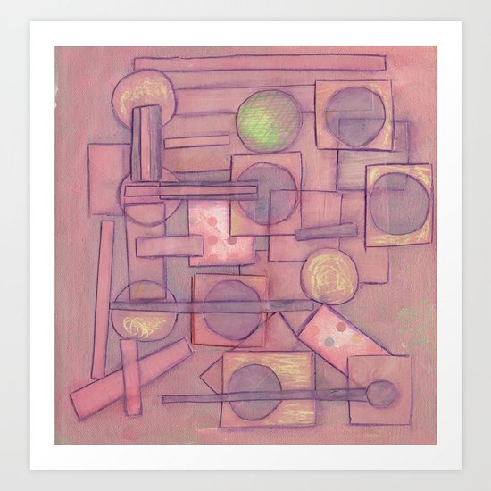 Itinerant Musician Art Print