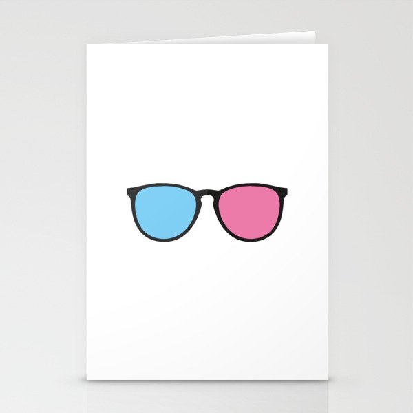 Glasses Stationery Cards