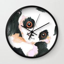 Cute Panda Wall Clock