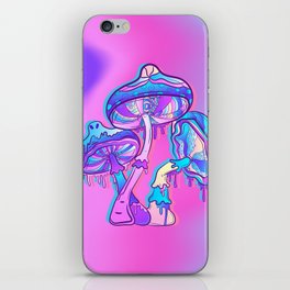 Psychedelic Mushroom Aesthetic iPhone Skin