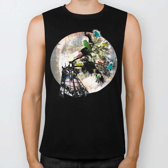 Life in a Cage Biker Tank