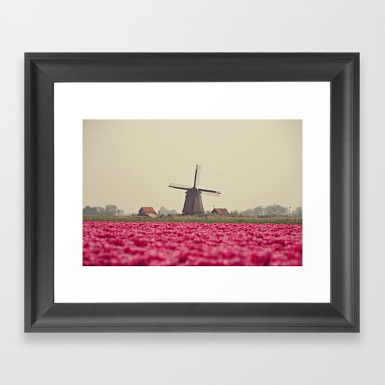 Postcard from Netherland Framed Art Print