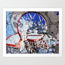 Basketball Sports Art Art Print