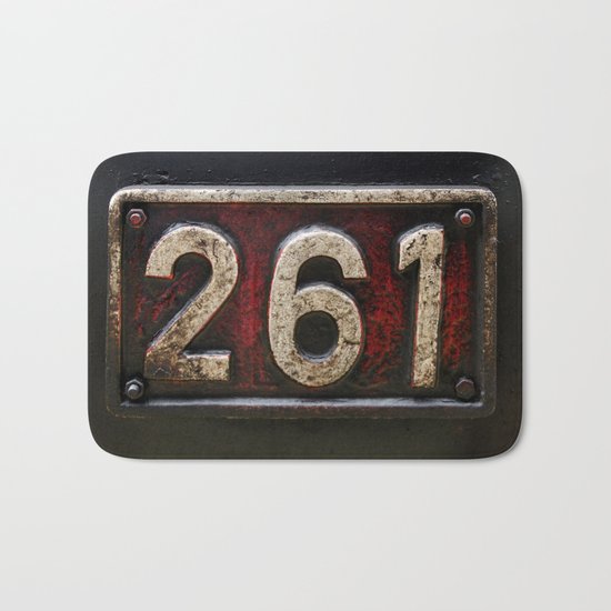 261 number Bath Mat