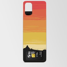 Sunset Android Card Case