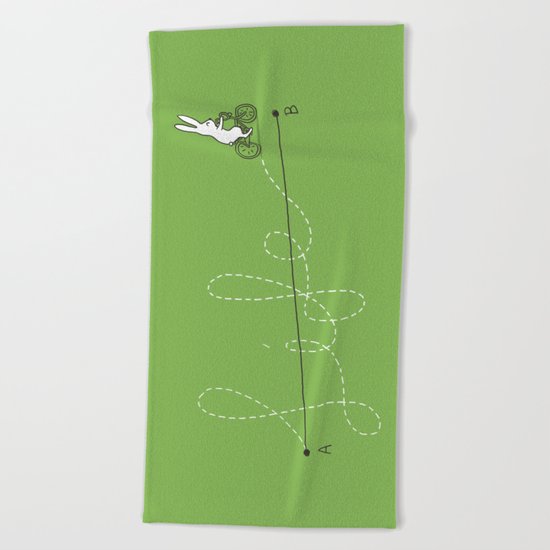 Life is a Journey Beach Towel