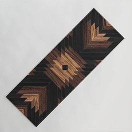 Urban Tribal Pattern No.7 - Aztec - Wood Yoga Mat
