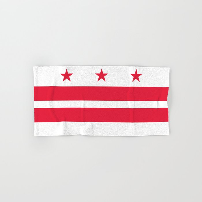 Washington D.C Flag Hand & Bath Towel