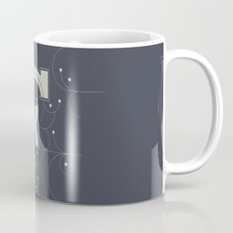 Type Art: Letter F Coffee Mug
