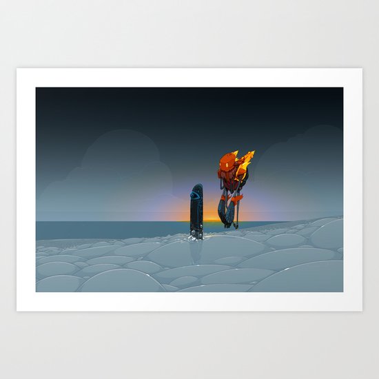 Phobos Art Print