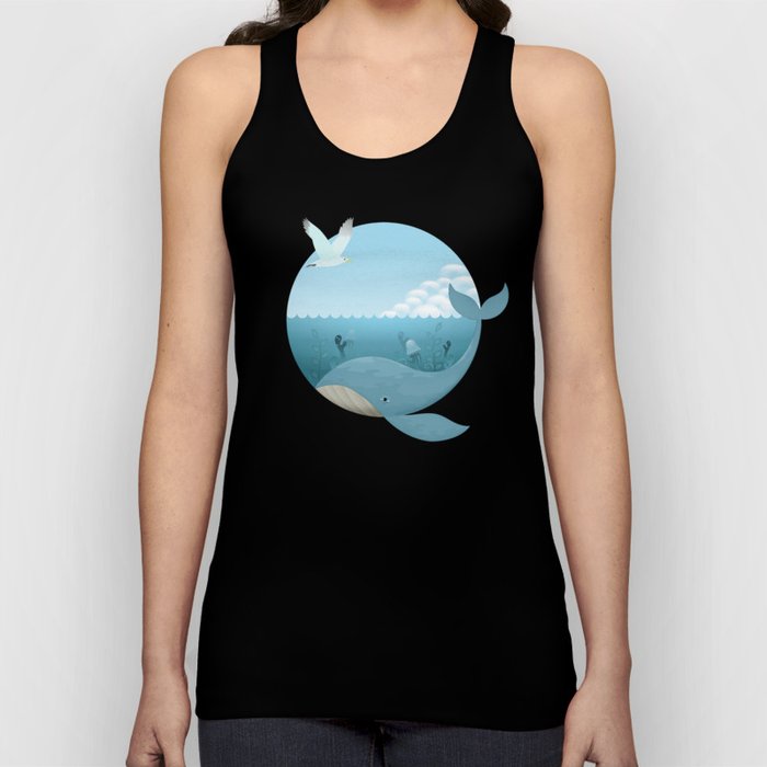 Whale & Seagull (US and THEM) Tank Top