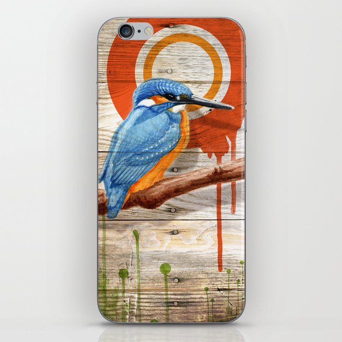 Kingfisher iPhone Skin