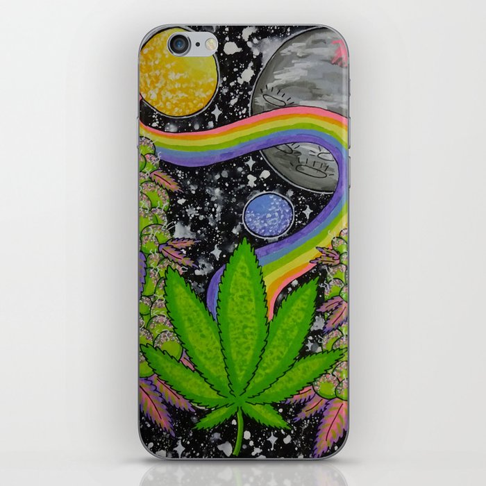 Space Stoner iPhone Skin