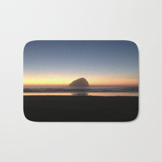 Sunset over the Pacific Bath Mat