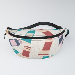 paint tubes (blue, pink, red, cream) Fanny Pack