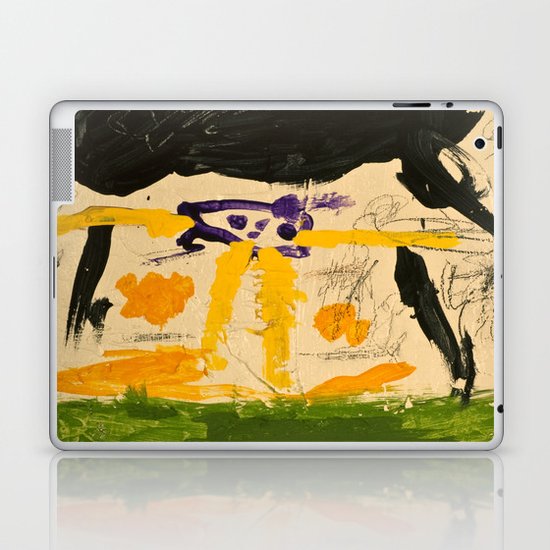 Black Rain Laptop & iPad Skin