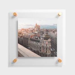 Spain Photography - Beautiful Architecture In Madrid Floating Acrylic Print
