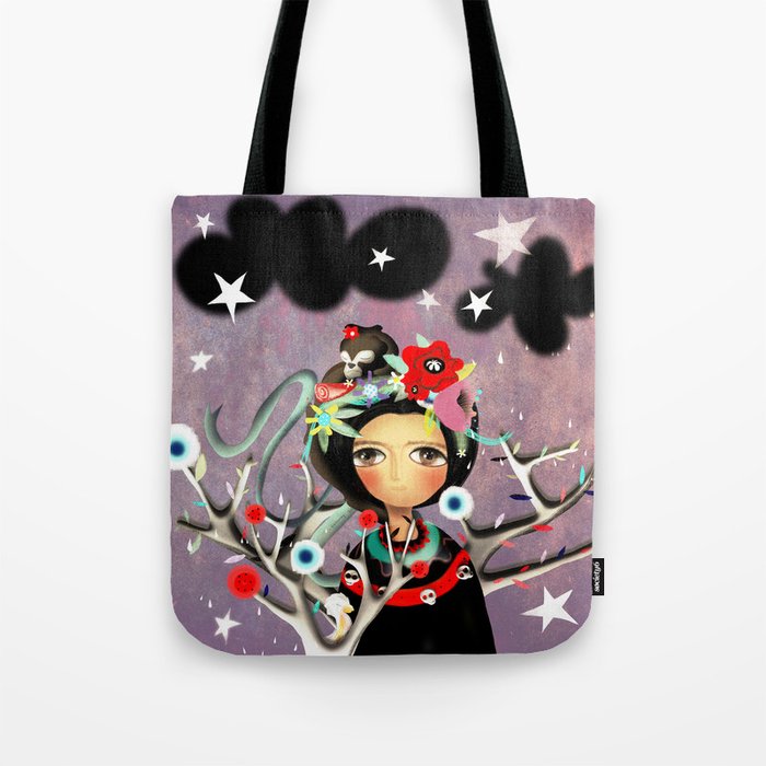 Once upon a time a doll Tote Bag