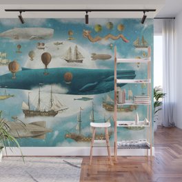 Ocean Meets Sky - from picture book Wall Mural