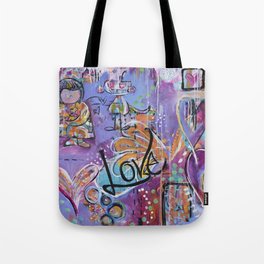 Groovy Kind Of Love Tote Bag