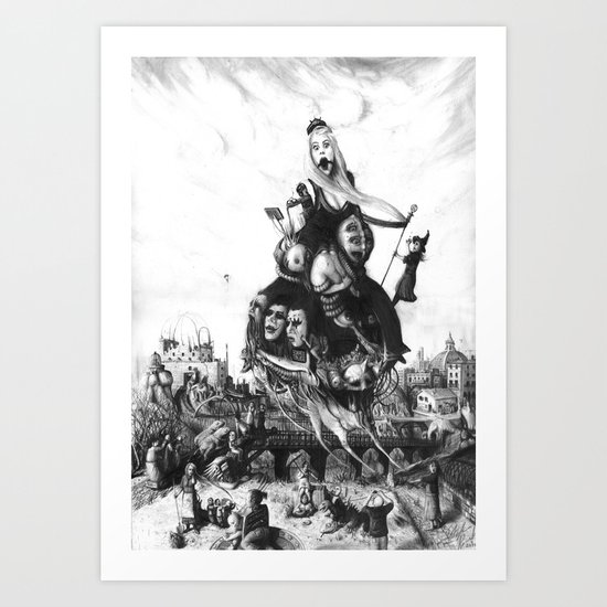 Pretty Woman Art Print