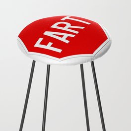 STOP/FART Counter Stool