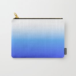 Aqua Ombre Carry-All Pouch