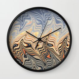 Outer Banks Abstract Sunrise - Iteration 4 Wall Clock