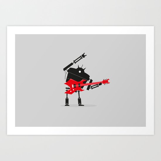 Heavy Metal Art Print