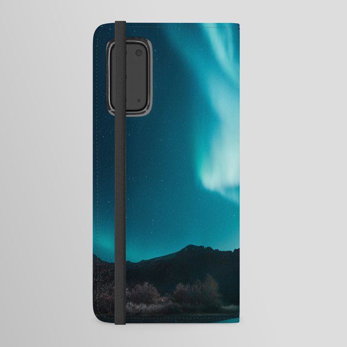 Auroras in Northern Norway Android Wallet Case