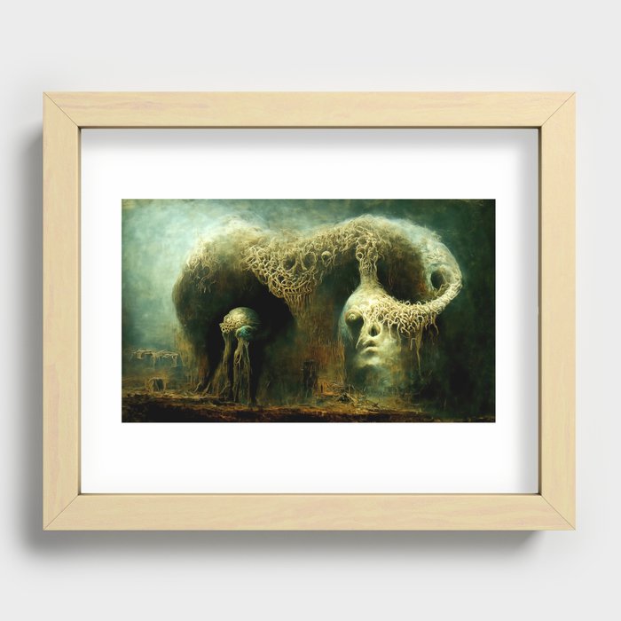 Nightmares from the Beyond Recessed Framed Print