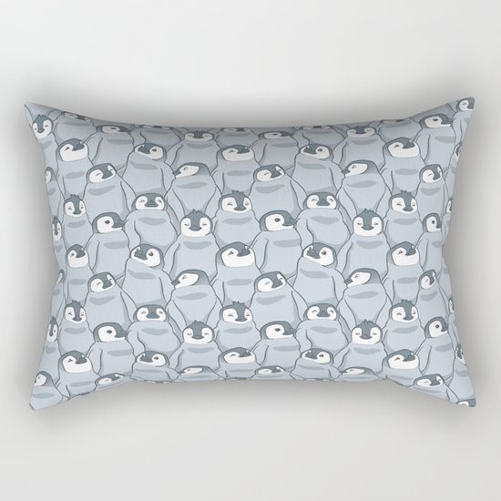 Baby Penguins Rectangular Pillow