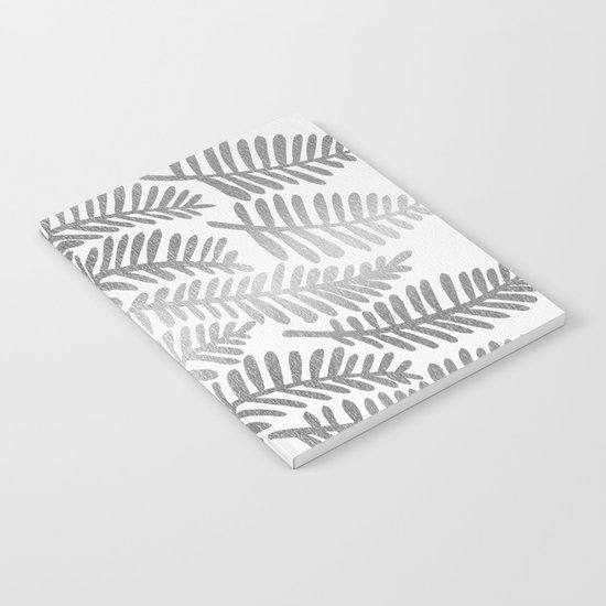 Silver Fronds Notebook