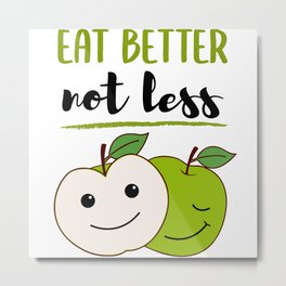 Nutritionist Nutrition Quote Eat Better Gift Metal Print | Nutritionist, Women, Nutritionistjob, Eatbetter, Healthyeating, Gift, Christmas, Nutritionistgift, Eatinghealthy, Giftidea 
