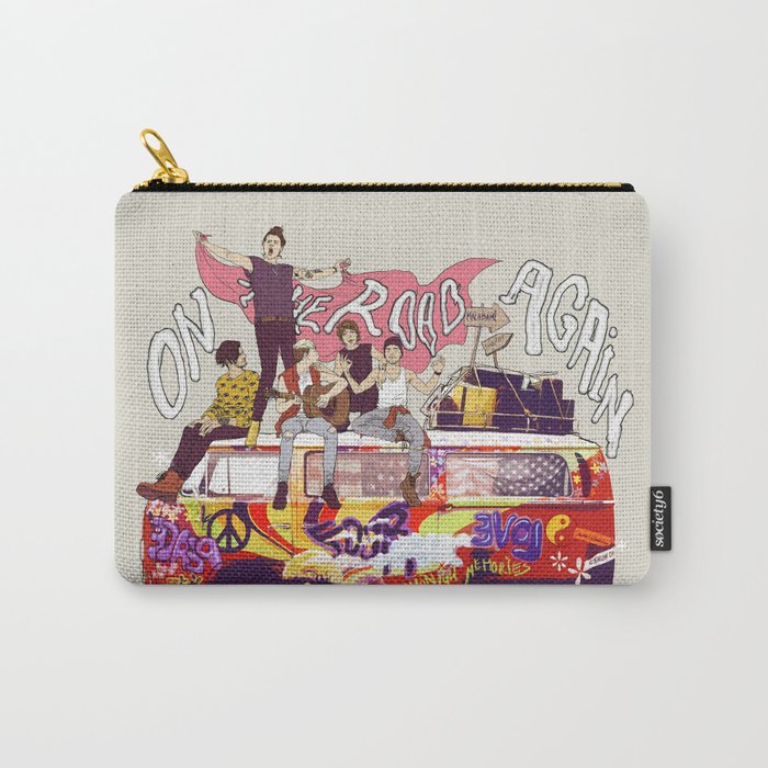 " ON THE ROAD AGAIN " Carry-All Pouch