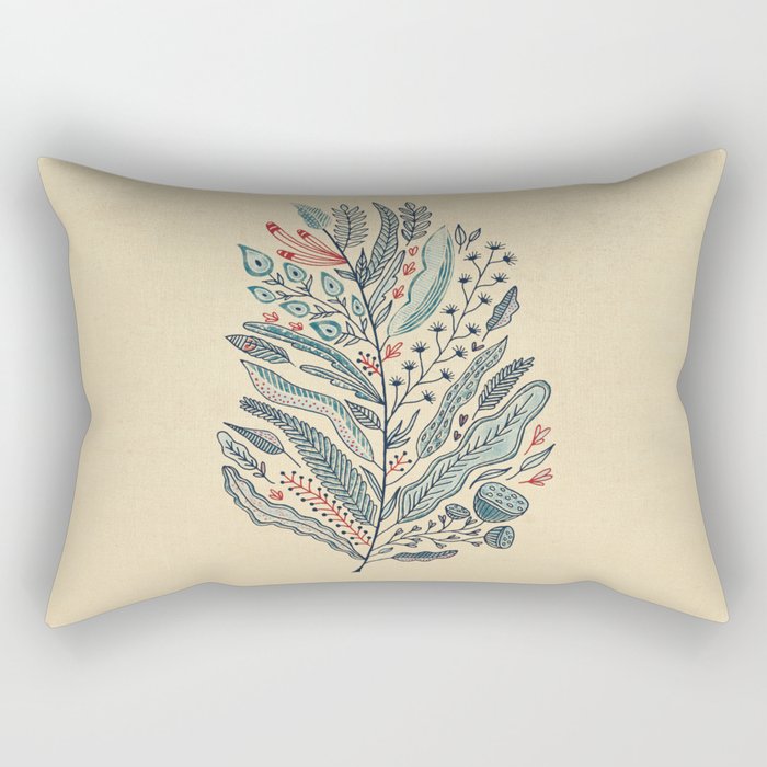 Turning Over A New Leaf Rectangular Pillow