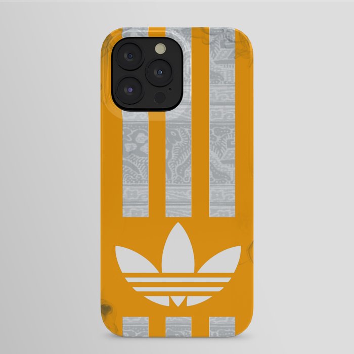 Yellow adidas phone online case