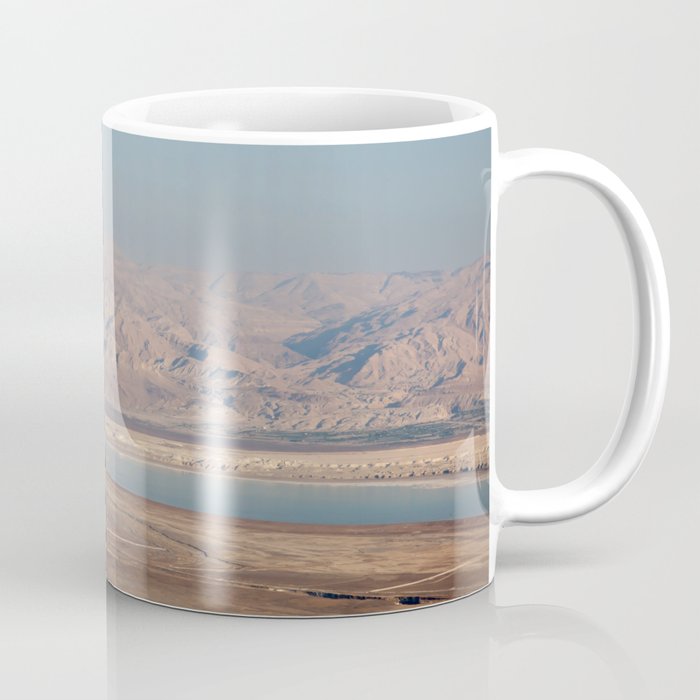 Dead Sea from Masada Coffee Mug
